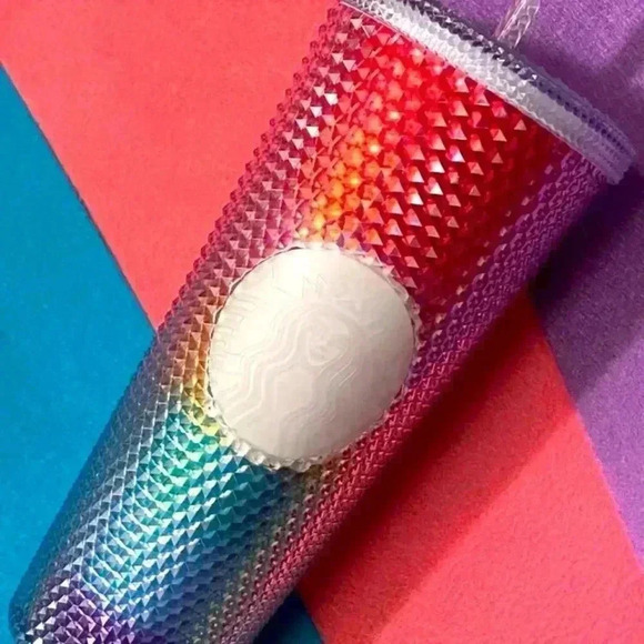 NWT Starbucks PRIDE 2020 Studded Tumbler - Picture 1 of 3